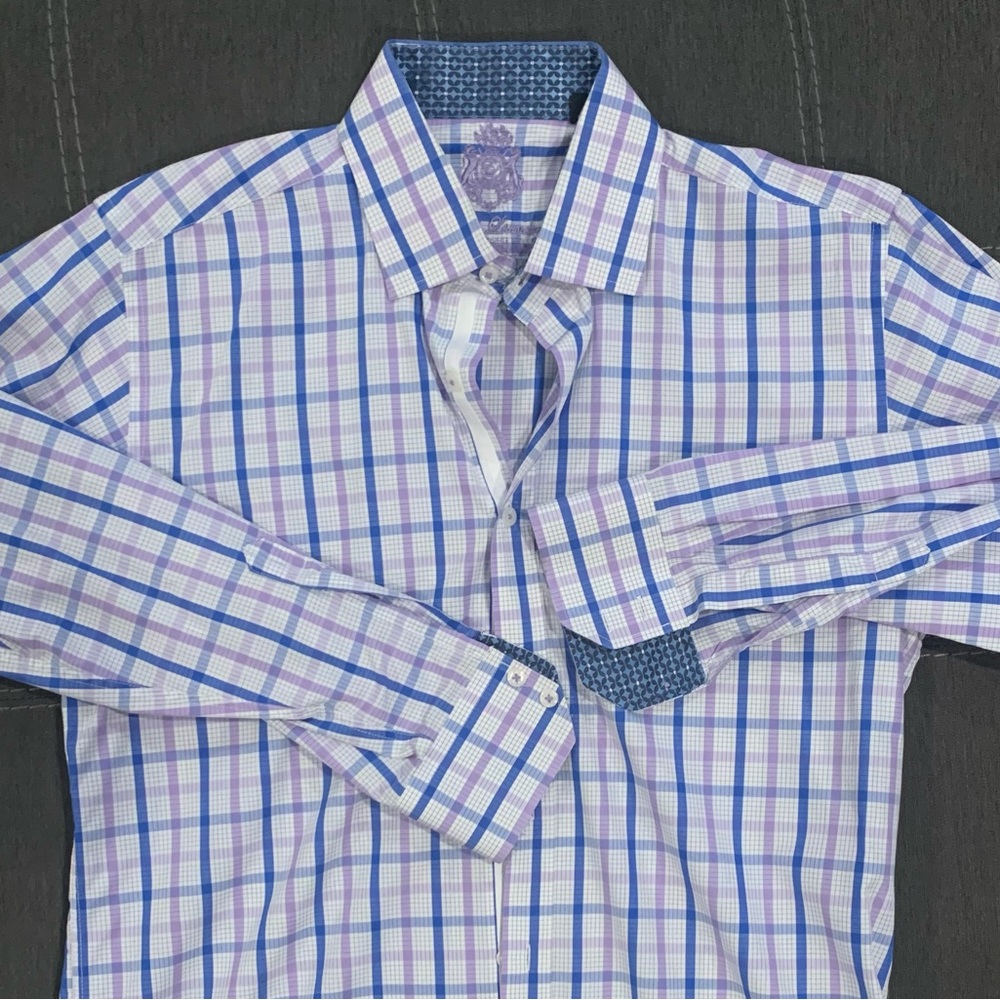 English Laundry Long Sleeve Button Down Shirt. Men 16 34/35